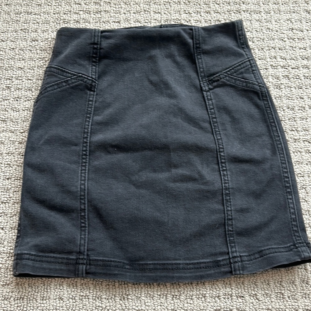 Art Class girl’s black jean skirt- M (7/8)
